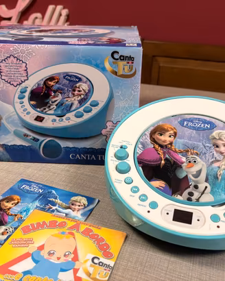 Canta Tu Frozen Giochi Preziosi + Lotto CD Karaoke