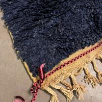 Tappeto con frange pelo lungo 250 cm x 150 cm
