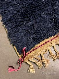 Tappeto con frange pelo lungo 250 cm x 150 cm
