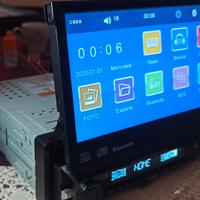 Autoradio 7 pollici 1din motorizzato non trattabil