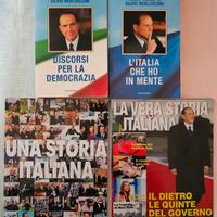 4 Volumi dedicati a Silvio Berlusconi 