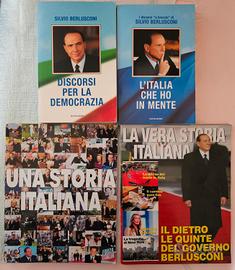 4 Volumi dedicati a Silvio Berlusconi 