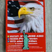 Liberty Statue spilla nuova con card pin brooch