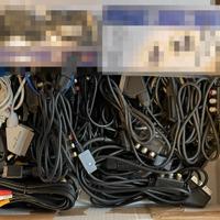 Vari cavi play station (rgb av scart cable)