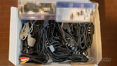 Vari cavi play station (rgb av scart cable)