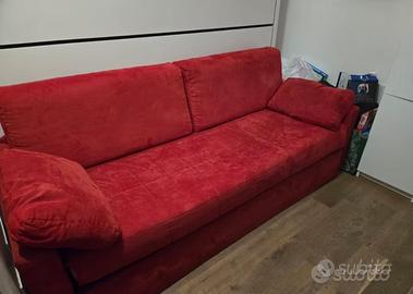 Divano letto con secondo letto estraibile