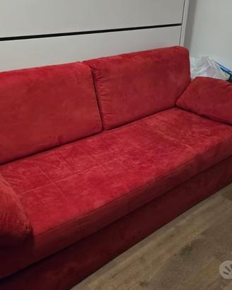 Divano letto con secondo letto estraibile
