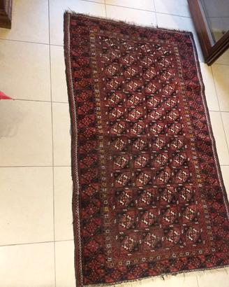 tappeto mediorientale vintage