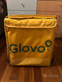 Zaino glovo usato cerniera superiore