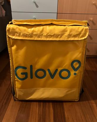 Zaino glovo usato cerniera superiore