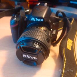 Set Nikon d3200 usata con microfono Rode