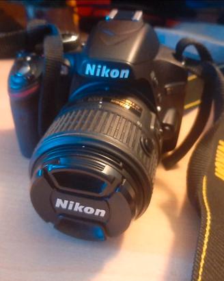 Set Nikon d3200 usata con microfono Rode