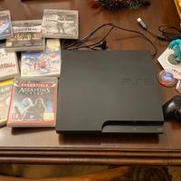 PlayStation 3 + 2 controller + 10 giochi