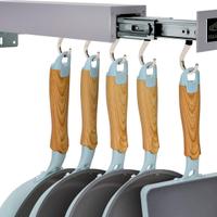 SOLEJAZZ Portapentole da Cucina/Appendiabiti.