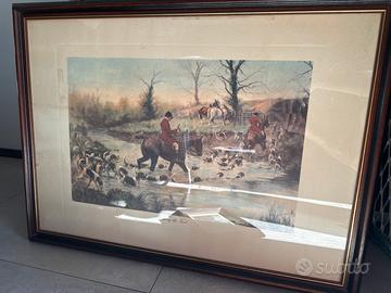 Quadri caccia alla volpe