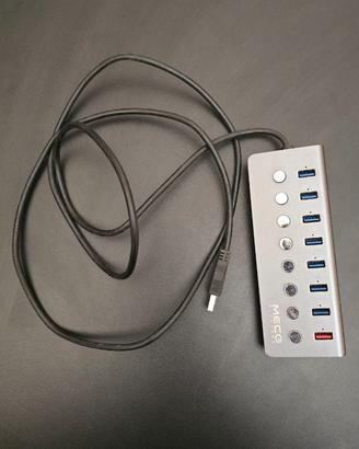 Hub USB 8 Porte Meco Eleverde