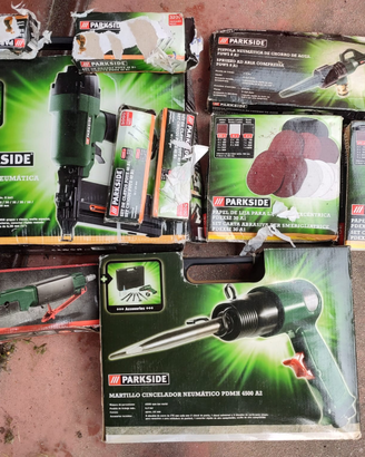 Set di Parkside per compressore