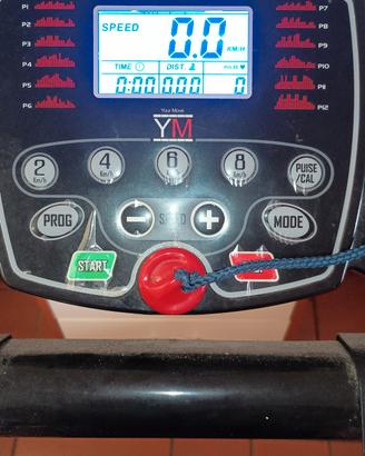 Pedana elettrica cardiofrequenzimetro