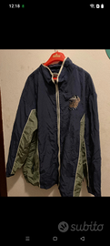 Giacca bomber baseball nutmeg