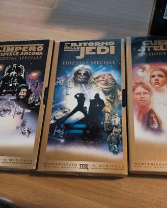 Cofanetto VHS Star Wars Trilogia originale 1997