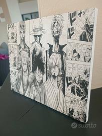 Quadretto Manga One Piece 24x30 cm
