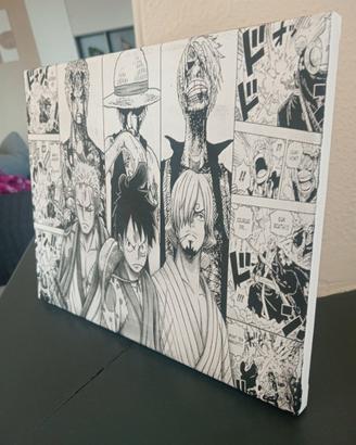 Quadretto Manga One Piece 24x30 cm