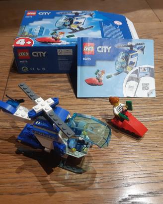lego elicottero della polizia