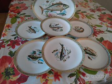 servizio piatti da pesce