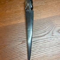 Tagliacarte in legno africano