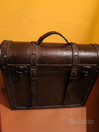 valigette in legno vintage 