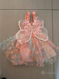 Vestito farfallina nuovo -12 mesi