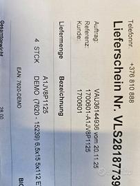 Cerchi 15 pollici Mercedes Classe B