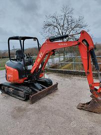 ESCAVATORE KUBOTA U27-4 - 2015 6000 ORE