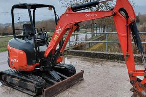 ESCAVATORE KUBOTA U27-4 - 2015 6000 ORE