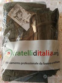 Pantalone elicotterista verde