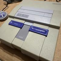Super Nintendo USA SNS-001 + pad nuovi, box e cavi