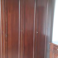 armadio legno in noce nazionale massello 