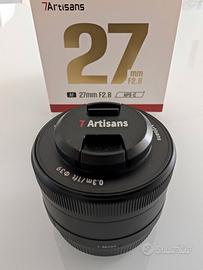7artisans AF 27mm F2.8 Sony E-Mount (APS-C) NUOVO