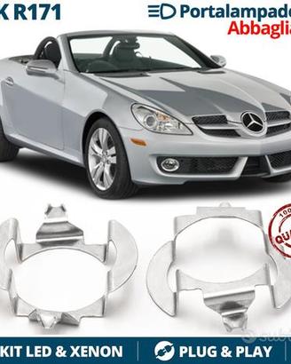 ADATTATORI montaggio LED H7 PER MERCEDES SLK R171