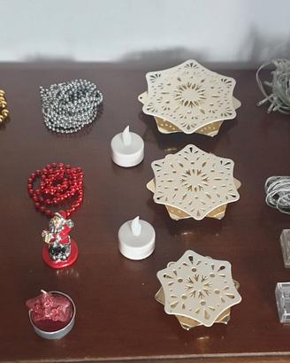 Decorazioni Natalizie Oro e Rosse