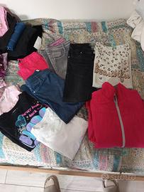  Lotto abbigliamento bambina età 6-9 anni