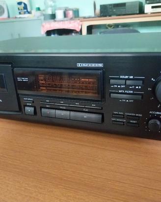 ONKYO CASSETTE DECK , TRE TESTINE , TRE MOTORI