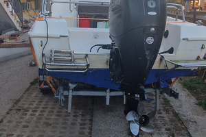 Barca completa di motore 150cv 4 tempi Mercury