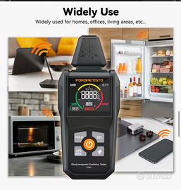 Rilevatore misurator radiazioni elettromagnetiche