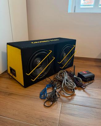 Subwoofer Doppio 3000 watt, 30 cm Ground Zero SPL