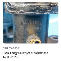 Collettore aspirazione Dacia, Renault, Nissan