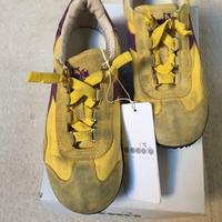 Scarpe nuove Diadora Heritage Yellow TG.32