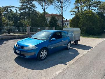 Renault megane 2 1.9dci con carrello appendice