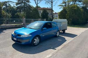Renault megane 2 1.9dci con carrello appendice