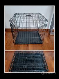 kennel Gabbia cani richiudibile salvaspazio 